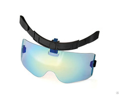 Clip Up Blue Mirror Sunglass