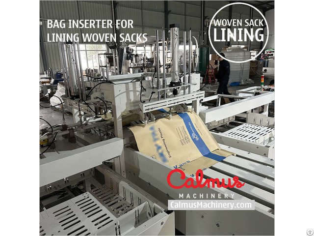 Bag Inserter Machine For Woven Sacks