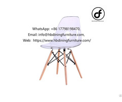 Translucent Plastic Dining Chair