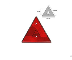 Triangle Plastic Reflector