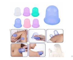Massaging Vacuum Suction Massager Cup Sets Silicone Anti Cellulite Tools