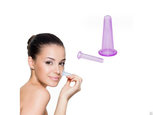 Facial Massage Cupping Therapy Set Anti Cellulite Silicone Vacuum Cups