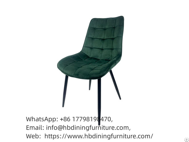 Velvet Sofa Chair Soft Fabric Checkered Dc R08