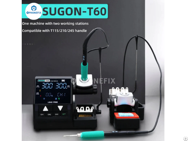 T60 Soldering Station With Tj8 Extender T210 T245 T115 Handle