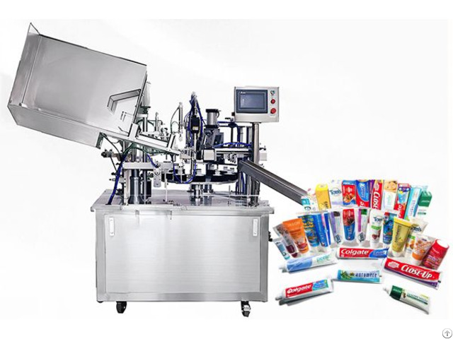 Automatic Toothpaste Tube Filling And Sealing Machine