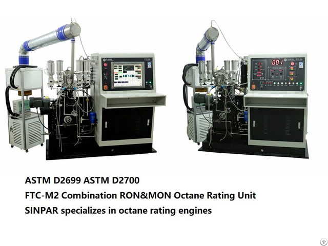 Octane Rating Unit Astm D2699 D2700 Sinpar Ftc M2