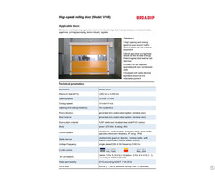 High Speed Rolling Door V108