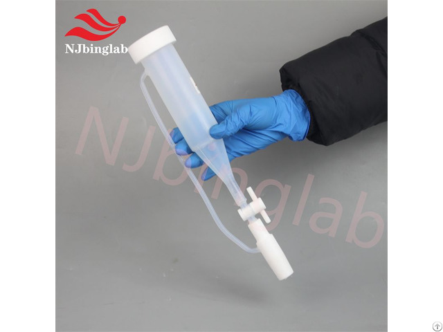 Pfa Constant Pressure Separation Funnel Without Heavy Metal Precipitation Screw Sealed