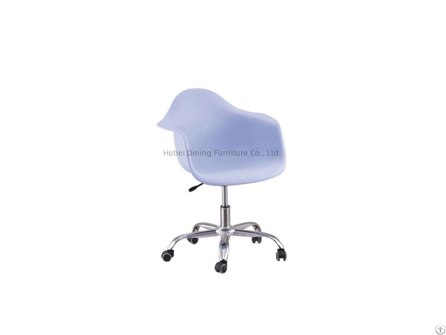 Colored Plastic Adjustable Office Chair