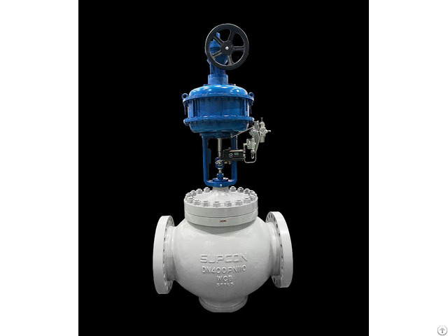 A Pneumatic Globe Valve