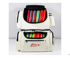 Custom Large Capacity Durable Waterproof Frisbee Disc Storage Golf Bag Backpack