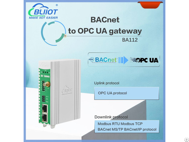 Hvac Monitoring Control Bacnet Ip To Opc Ua Gateway