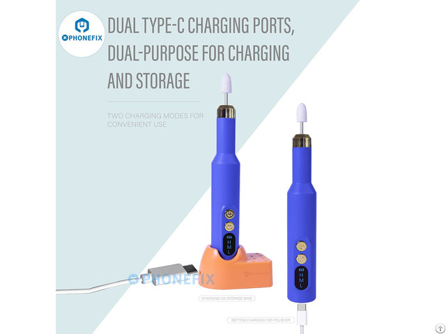 Phonefix Hw 013 Wireless Charging Grinding Pen Ic Polishing Tool