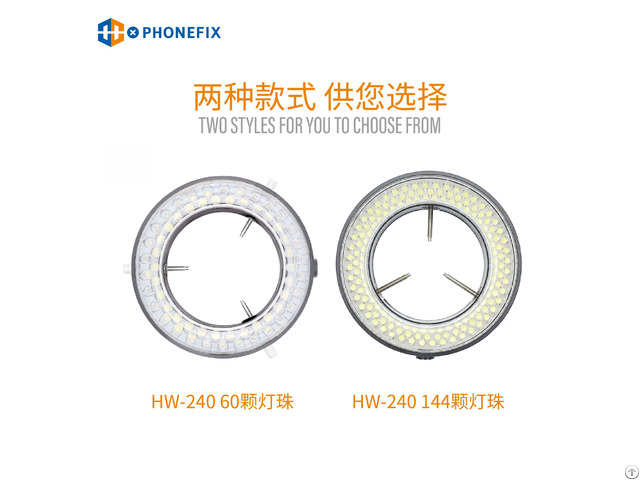 Led Stereo Microscope Ring Light