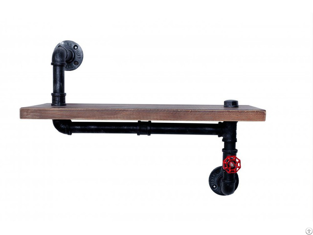 Industrial Floating Bookshelf