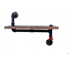 Industrial Floating Bookshelf