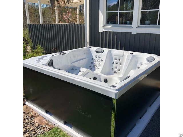 Europe Whirlpool Massage Outdoor Spa Hot Tub For 6 Person