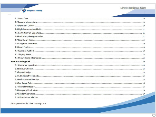 Luoyang Company Check Background Verification Service