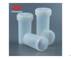 Pfa 22 30ml Flat Vials Numberable Threaded Sealing Caps