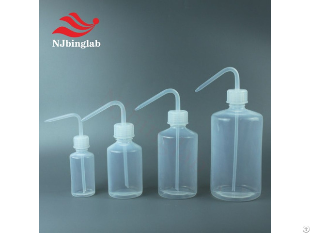 Pfa New One Piece Washing Bottle With Screw Cap