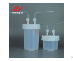 Pfa High Purity 250 500ml Double Neck Reaction Vessel