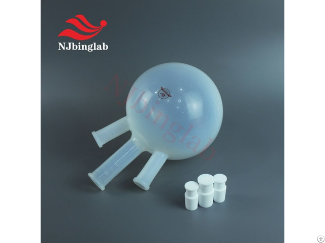 Pfa Electronic Grade Round Bottom Flask Reaction Vessel