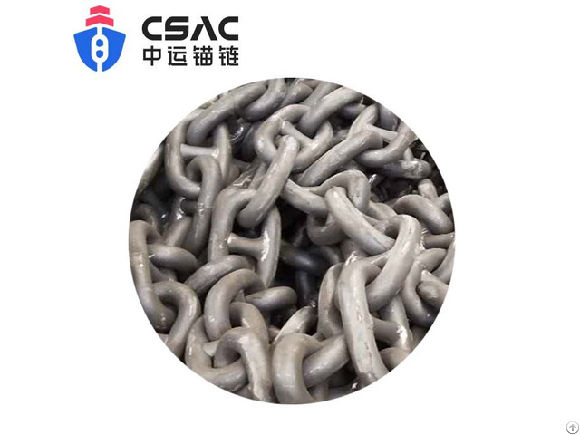 Black Painted Flash Butt Welded Stud Anchor Chain