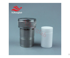 High Pressure Digestion Vessel For Geologically Insoluble Samples