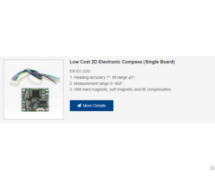 Low Cost 2d Electronic Compass