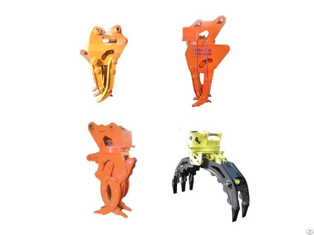 Single Cylinder Rotary Grapple