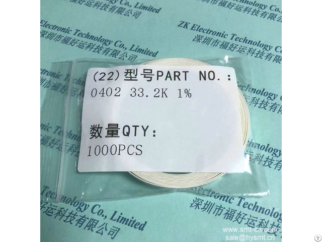 Liz 0402 33 2k 1% Resistor Instead Smd Crcw040233k2fked