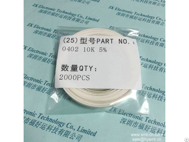 Resistor Liz 0402 10k 5% Instead Smd Lf Rc0402jr 0710kl Yageo