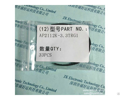 Ap2112k 3 3trg1 Ci Reg Linear 600ma Sot2 Diodes Incorporated Package Sot23 5