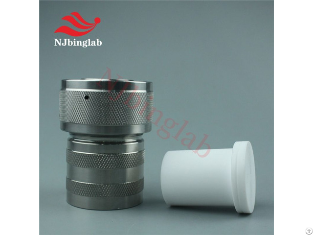 Teflon 15ml Geological Digestion Vessel Non Magnetic Stainless Steel Outer Tank