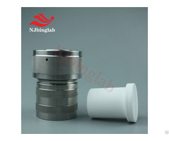Teflon 15ml Geological Digestion Vessel Non Magnetic Stainless Steel Outer Tank