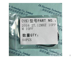 Hd Crystal Oscillator 2016 27 12mhz 10ppm 10pf Package Smd 4 Sctf