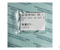 56pf 5% 50v Npo Cctc Capacitor Ceramico C0g 0603 Lf C1608c0g1h560j