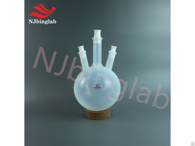 Teflon Pfa Flask Multiple Necks Can Be Customized Resistant To Strong Acid Corrosion