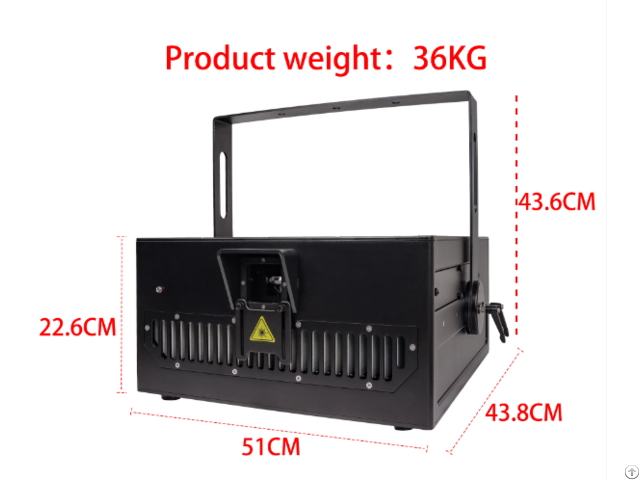 40w Waterproof Rgb Animation Laser Light