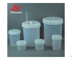 Pfa Large Capacity Reaction Bottle With Threaded Sealing Cap