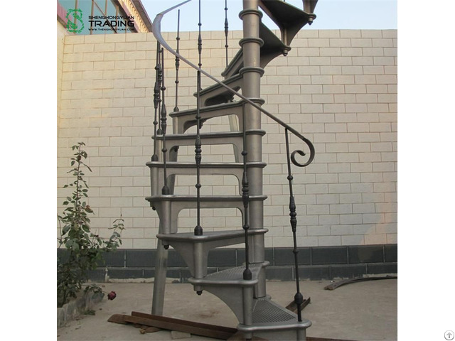 Wrought Iron Spiral Staircase