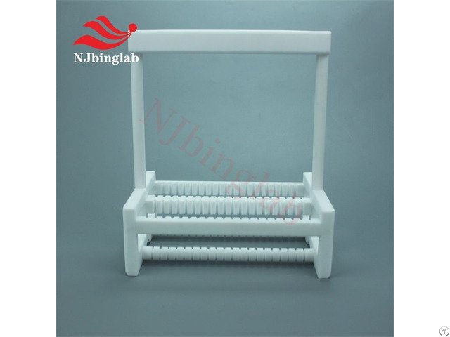 Teflon Wafer Cleaning Basket With Handle
