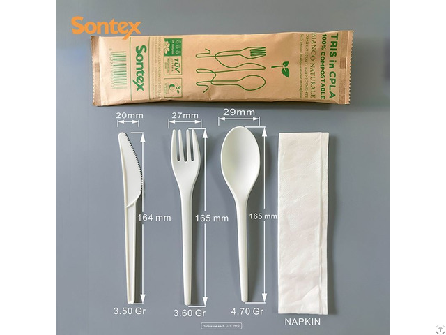 Bio Maya Tris 4 In 1 Cutlery Packs