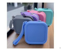 Silicone Coin Bags Zipper Purses