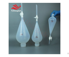 Pfa Large Capacity Separatory Funnel For Separation And Purification