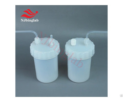 Pfa Wide Mouth Reaction Bottle With 1 4 Interface