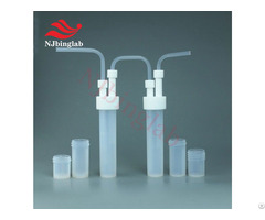 Pfa Gas Scrubbing Bottle Hydrogen Fluoride Sampling Device