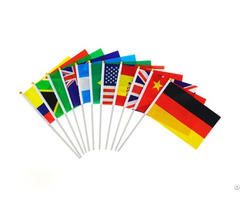 Custom Printed Hand Waving Flag For Various Events