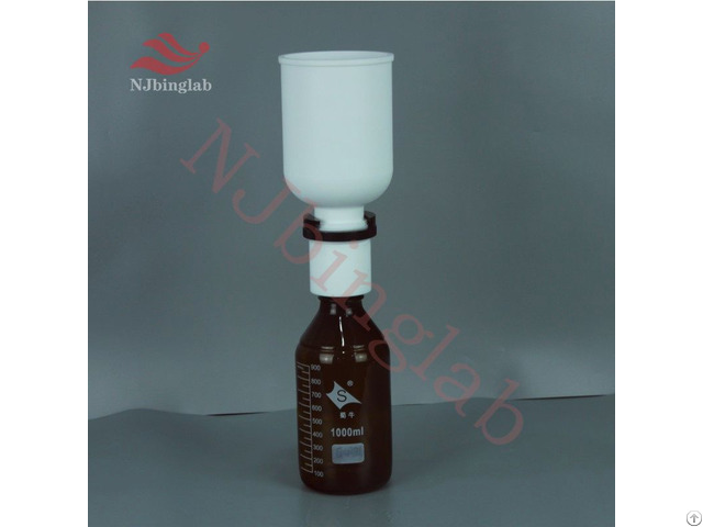 Teflon Buchner Funnel Vacuum Filtration Device