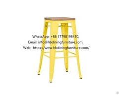 Iron Sheet Metal High Bar Stool Chair